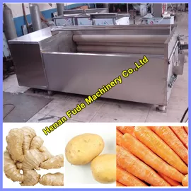 China ginger cleaning and peeling machine supplier