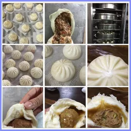 China soup dumpling making machine, steamed stuffed bun making machine supplier